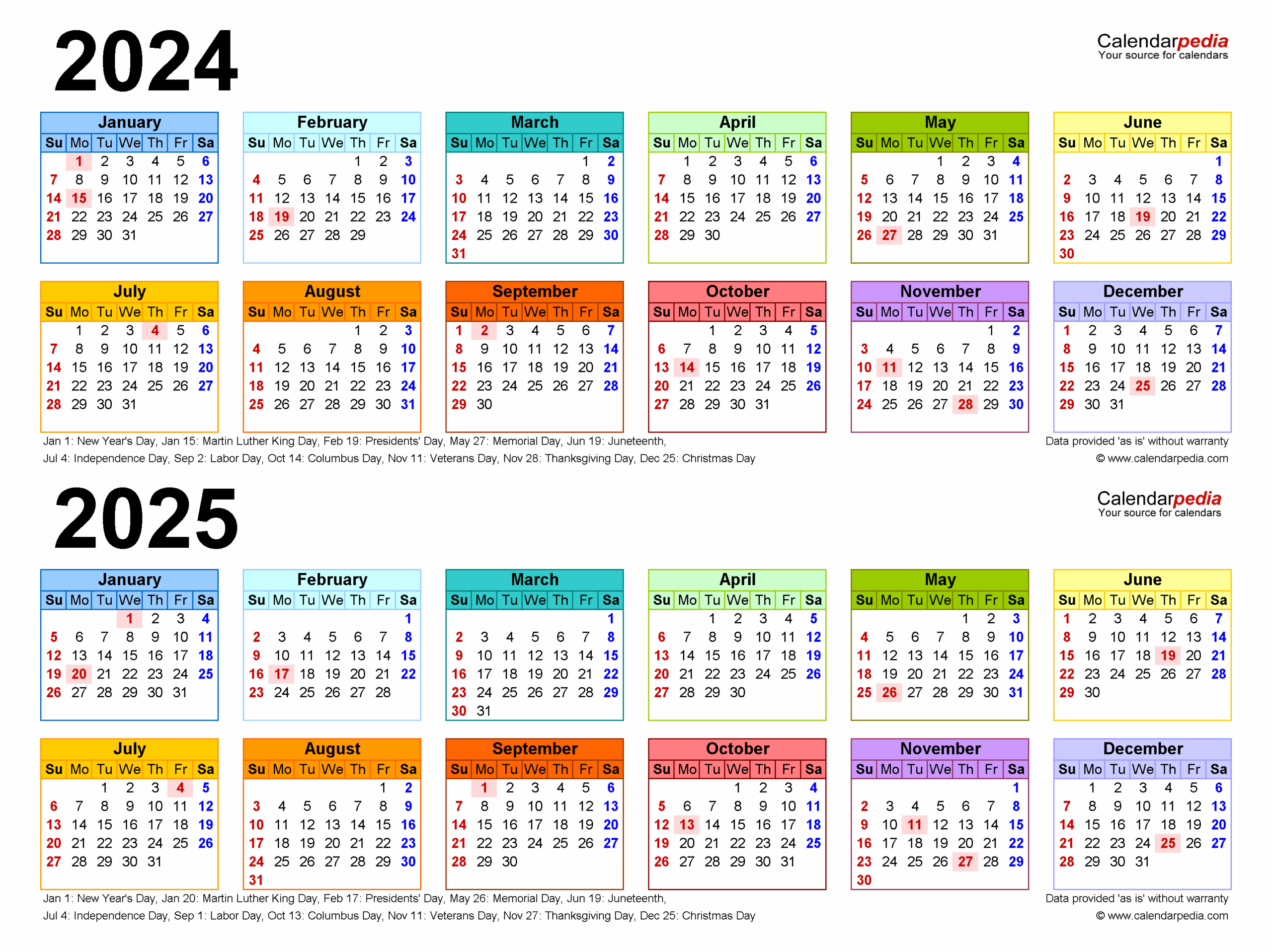 June Broadcast Calendar 2025