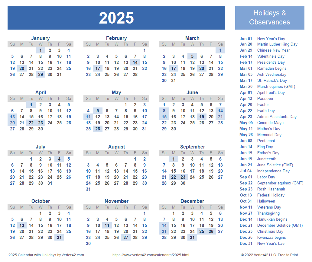 March Calendar 2026 Excel