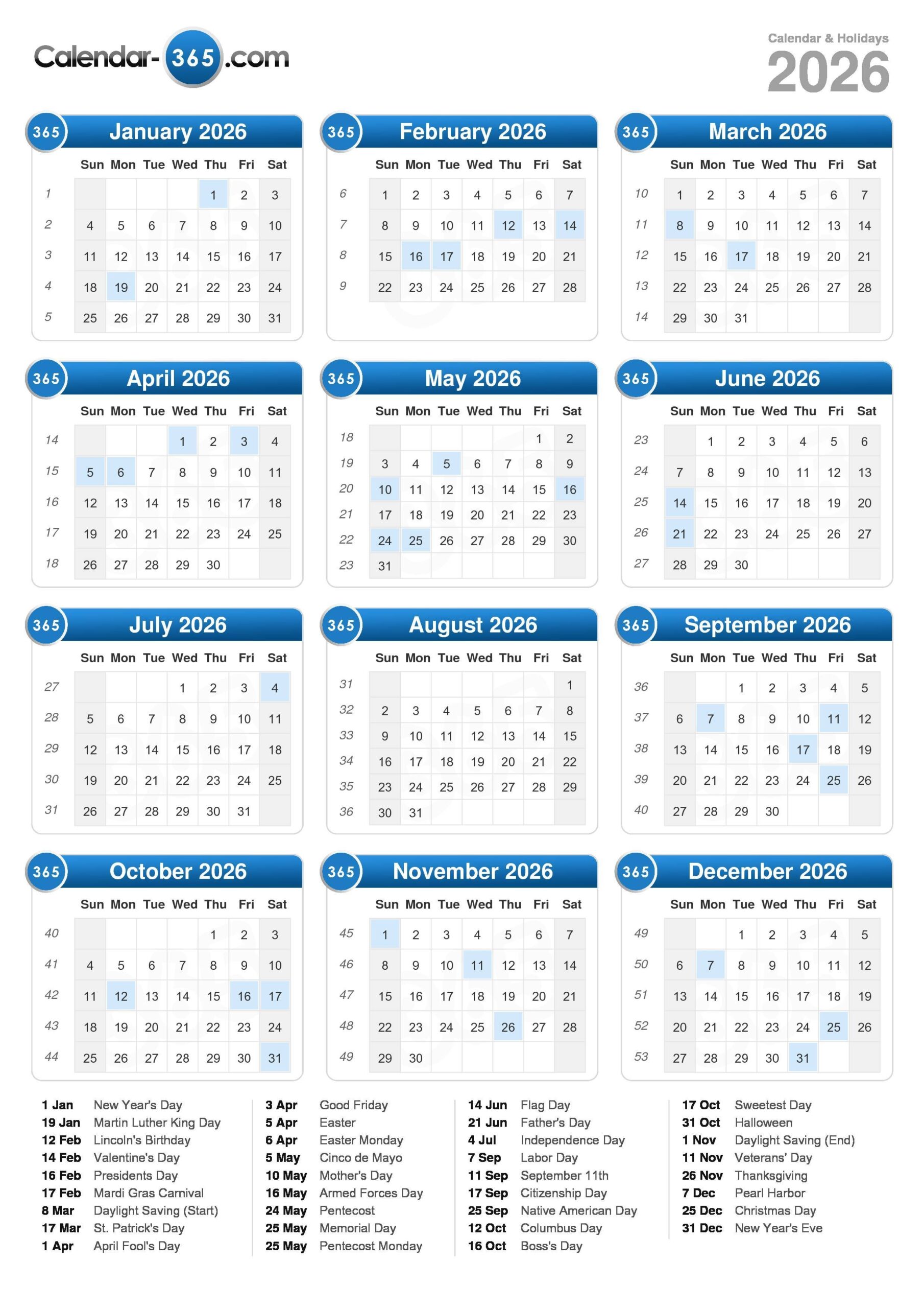Holidays In May 2026 Us Calendar