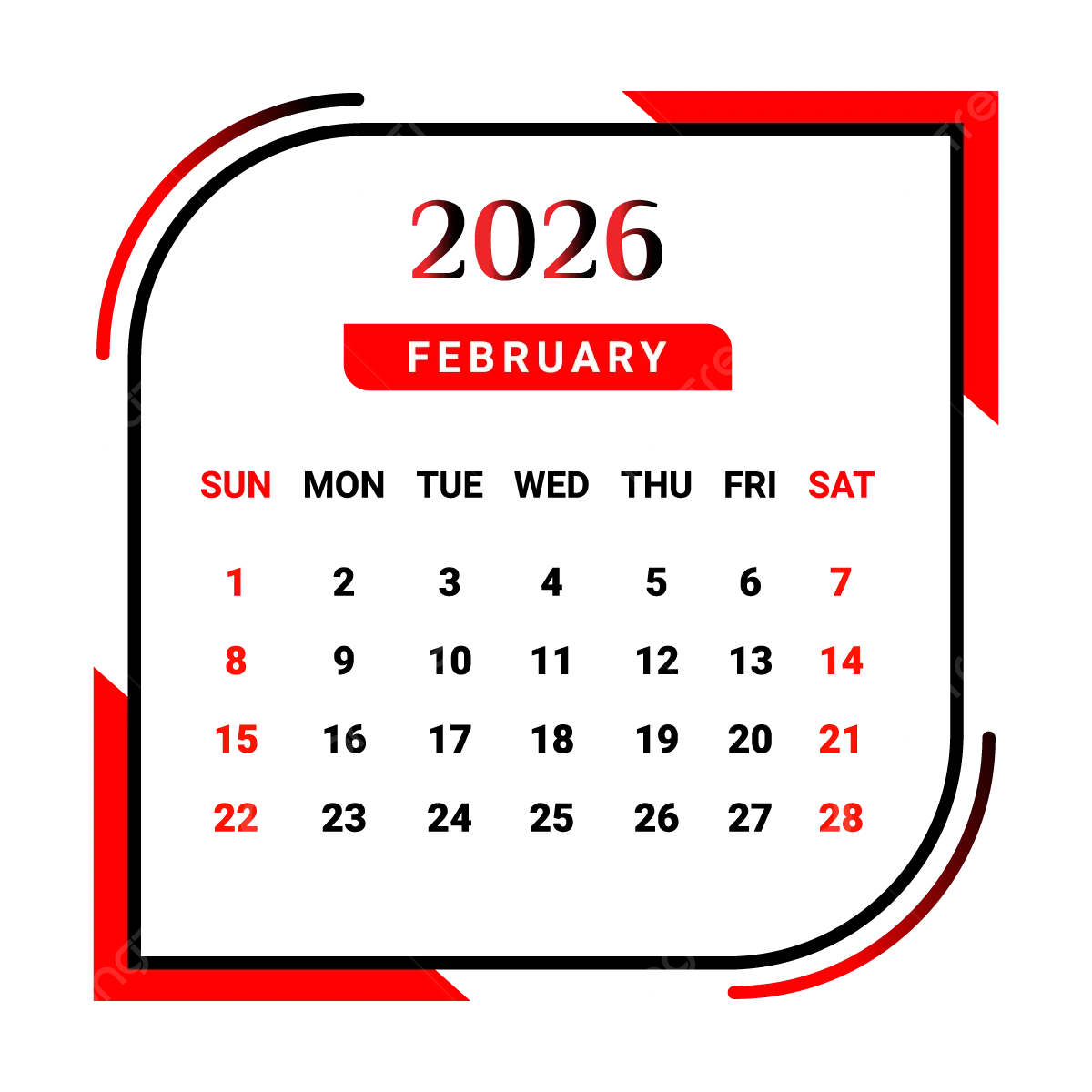 Marketing Calendar February 2026