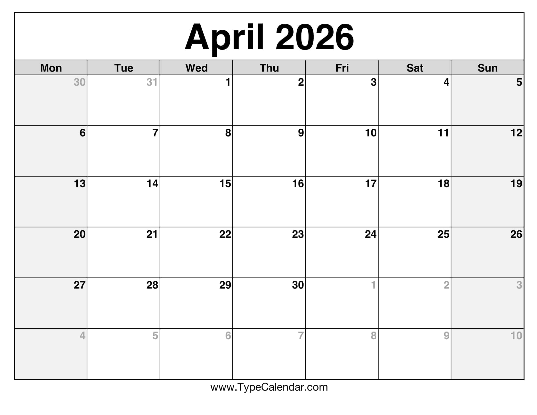 April 2025 Calendars Free Printable Templates