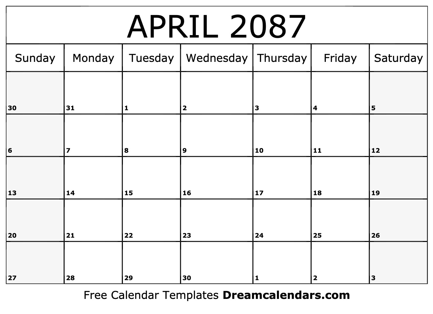 Calendar With Holidays April 2026