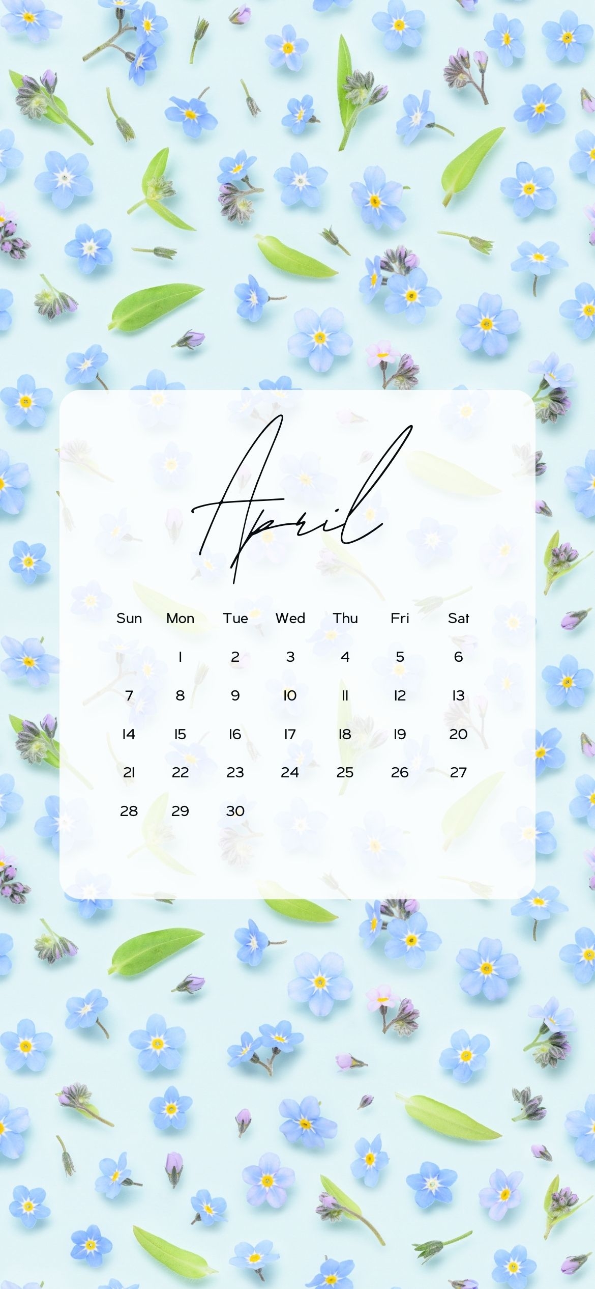 April Calendar Wallpaper Cute Backgrounds For 2024 AnjaHome