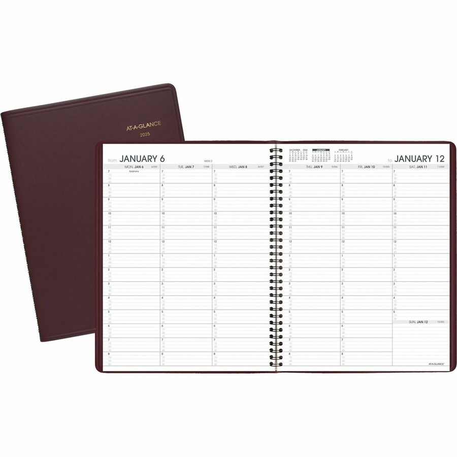 At A Glance Weekly Appointment Book Julian Dates Weekly AAG7095050 AAG 7095050 Office Supply Hut