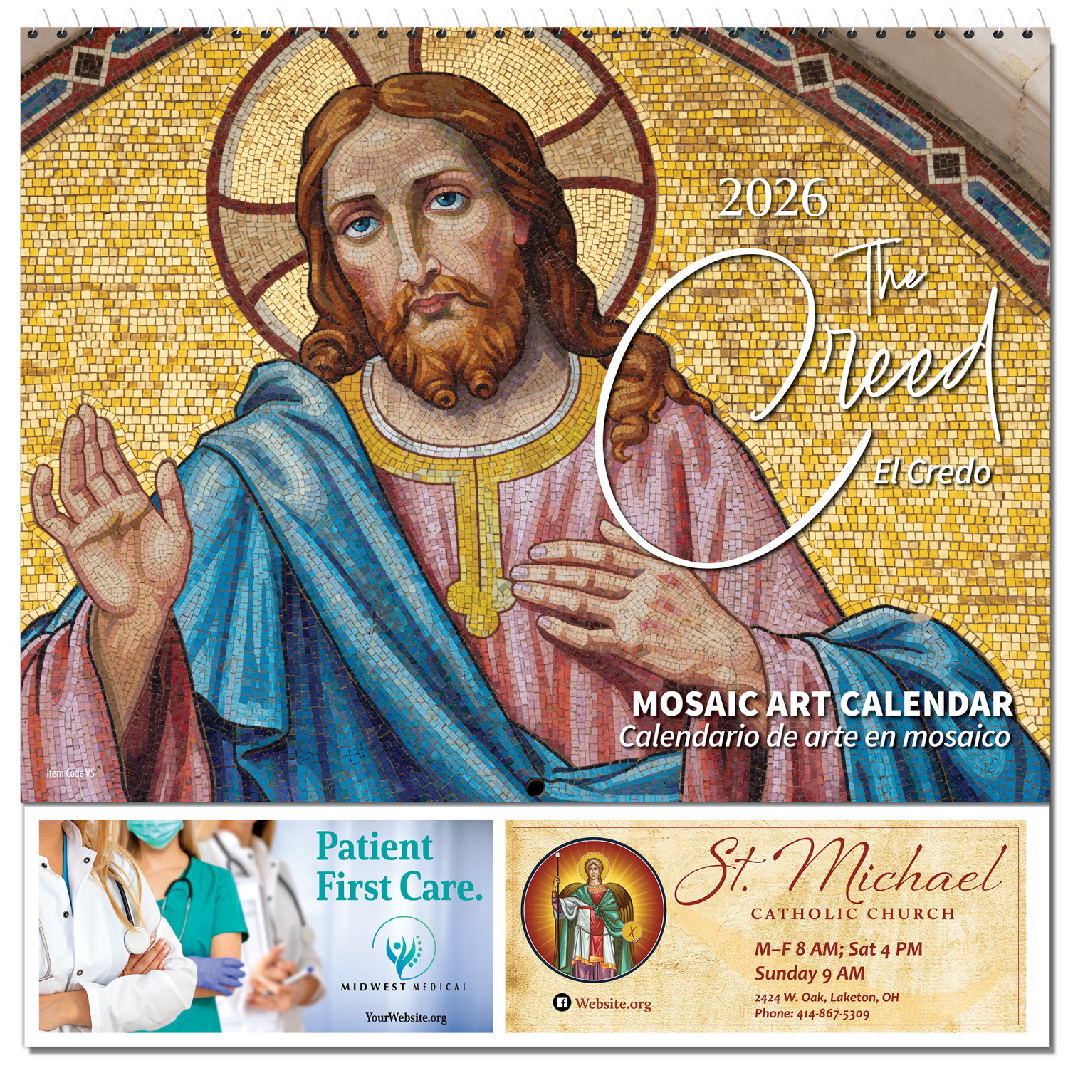 Catholic Calendars Blue Mound Graphics