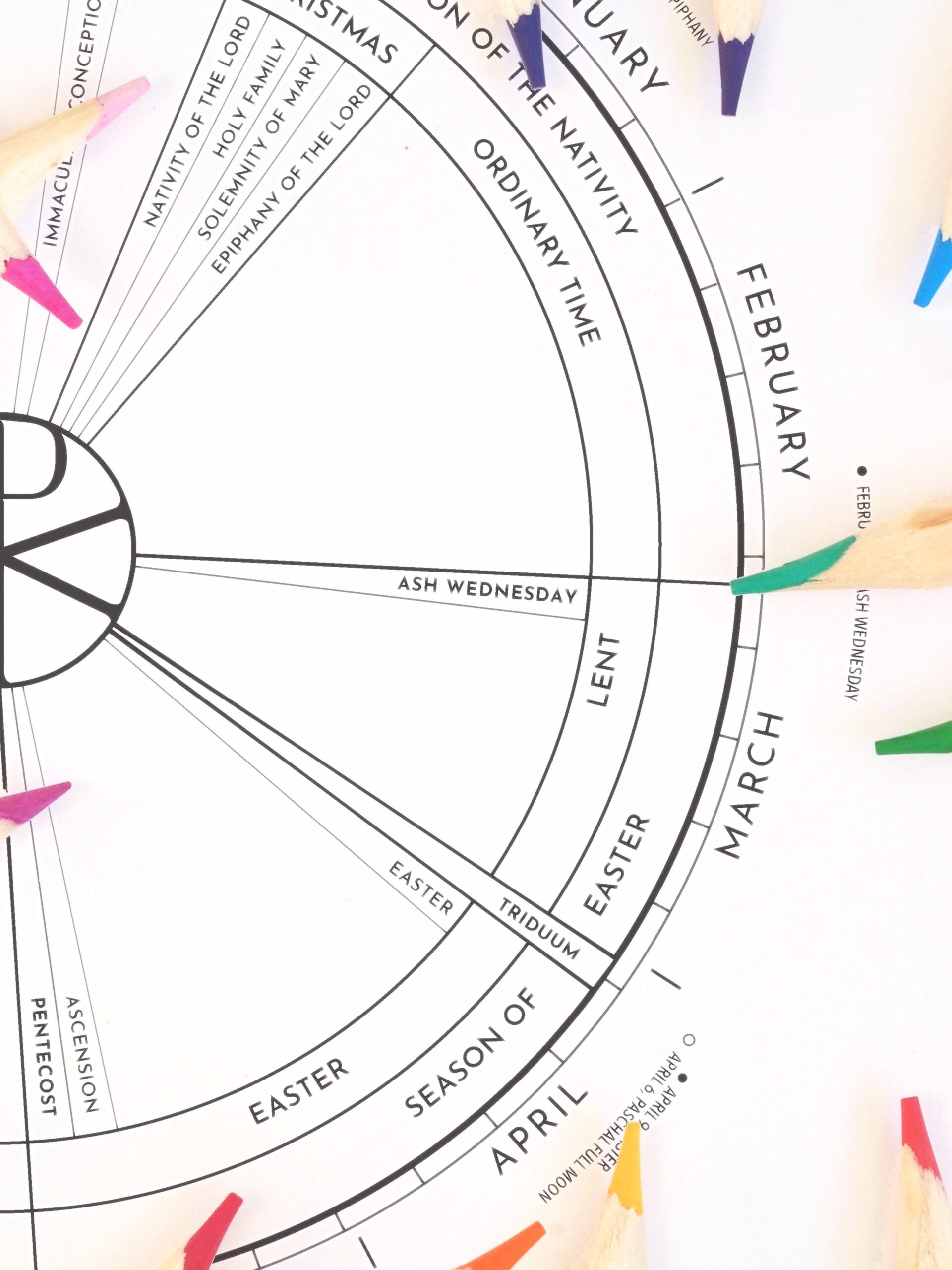 Liturgical Calendar April 2026