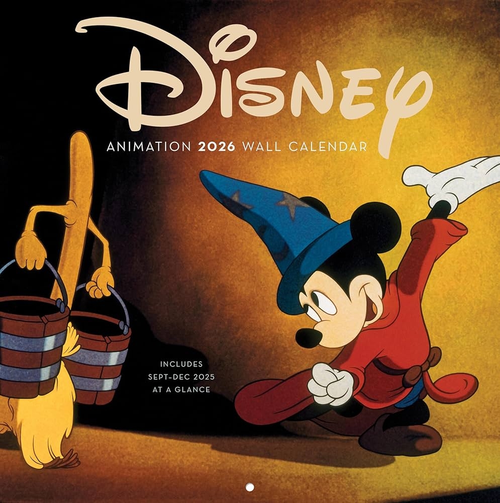 Disney Animation 2026 Wall Calendar Disney 9781797233635 Amazon 