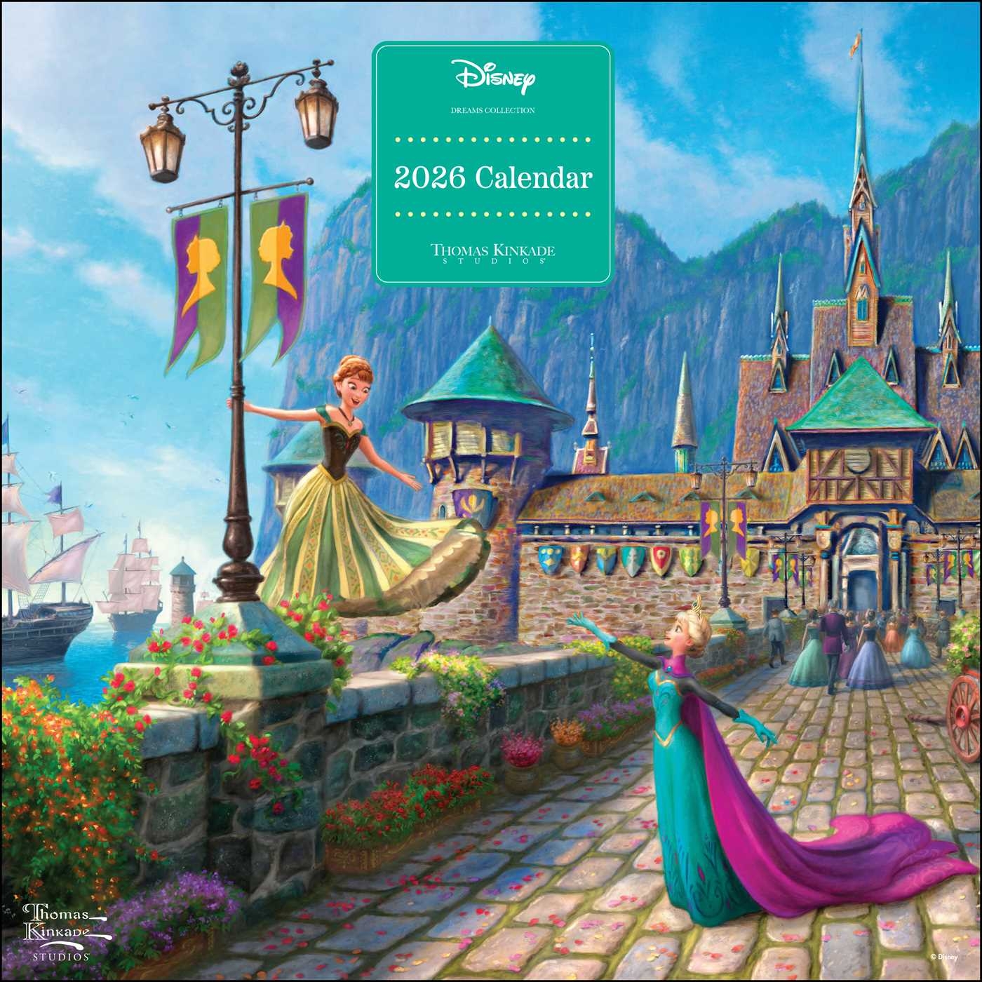 Disney Dreams Collection By Thomas Kinkade Studios 2026 Wall Calendar Book Summary U0026 Video Official Publisher Page Simon U0026 Schuster Canada