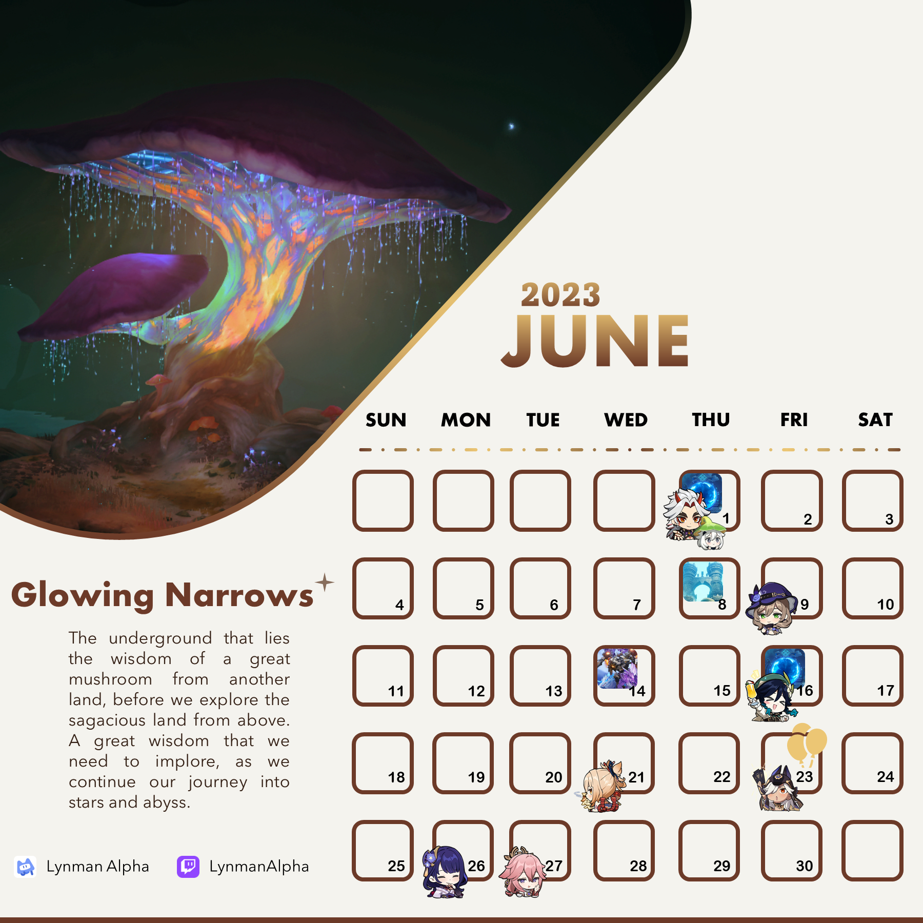 June 2023 Genshin Impact Event Calendar Genshin Impact HoYoLAB