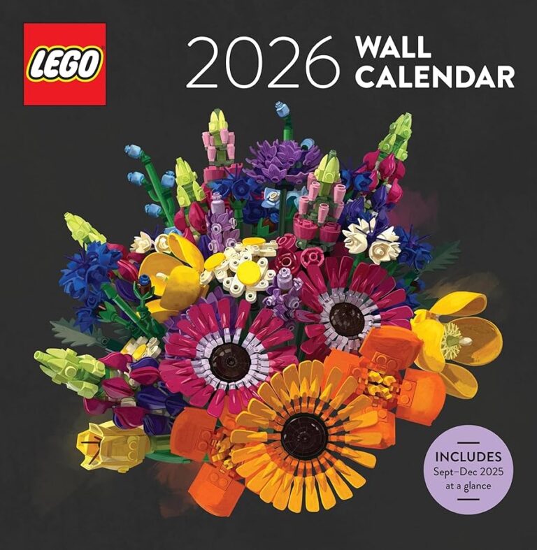 LEGO 2026 Wall Calendar LEGO Amazon co uk Books
