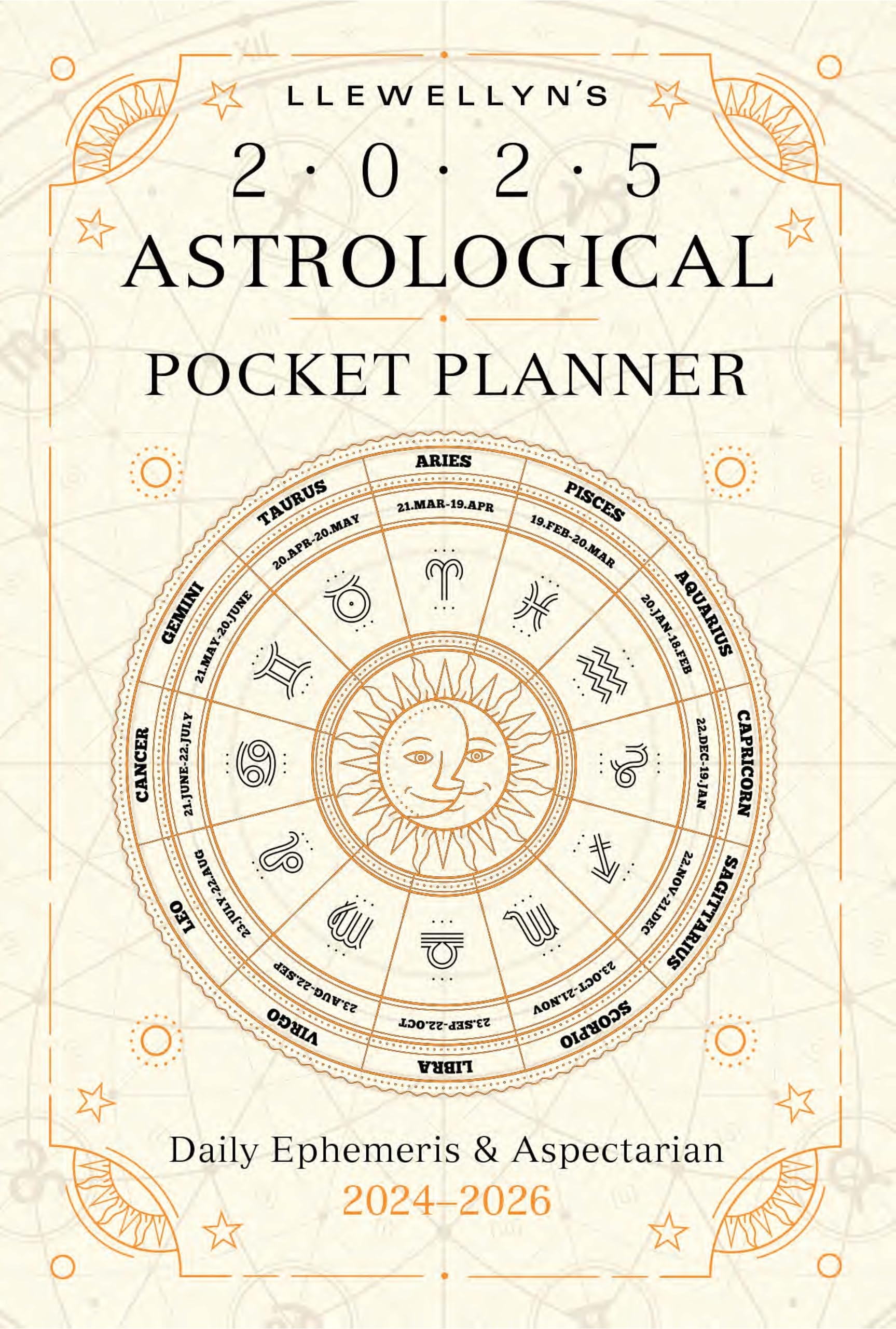 LLEWELLYN S 2025 ASTROLOGICAL POCKET PLANNER Daily Ephemeris U0026 Aspectarian 2024 2026