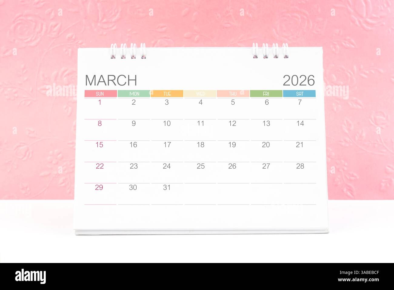 March 2026 Calendar Hi res Stock Photography And Images Page 2 Alamy