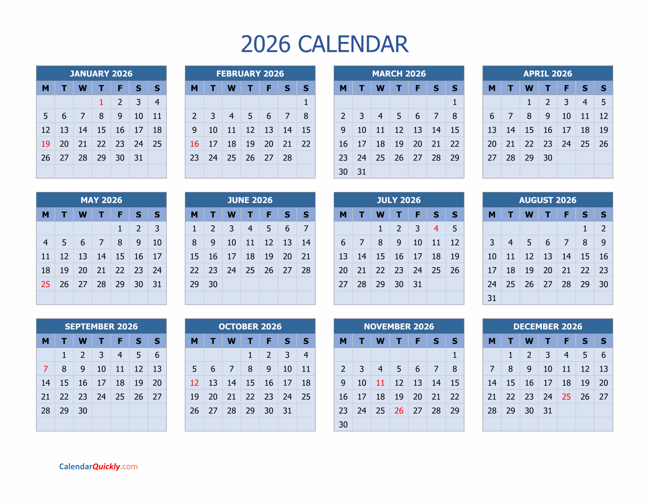 January 2026 Calendar With Holidays Sri Lanka