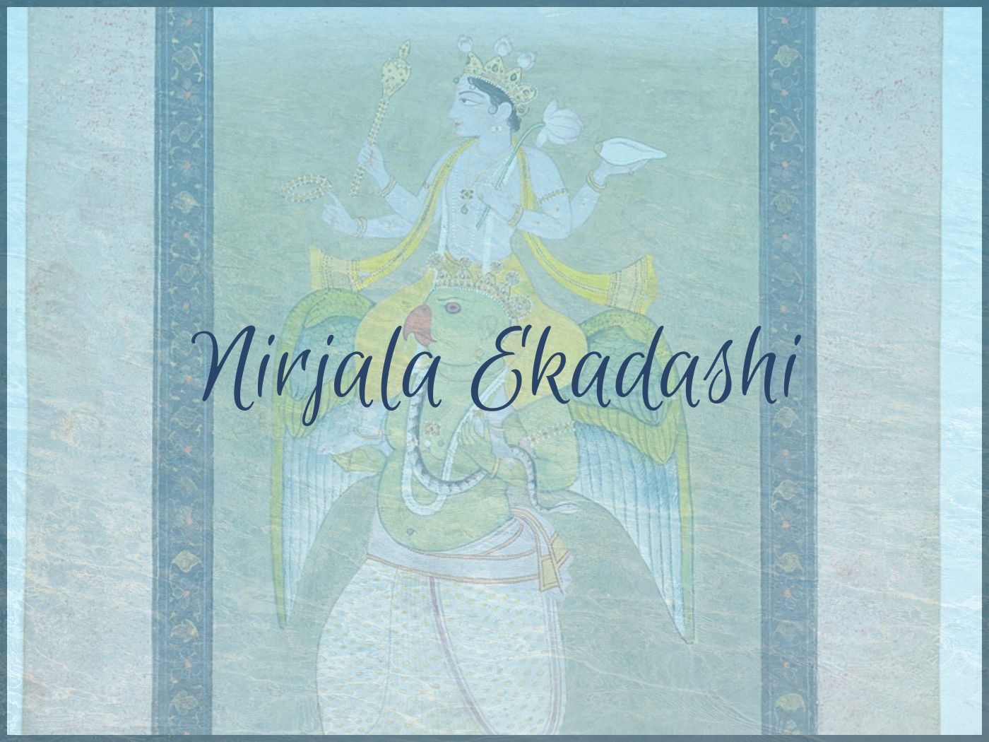 Nirjala Ekadashi 2025 Date And Timings Vrat Katha Rituals And More Calendarr