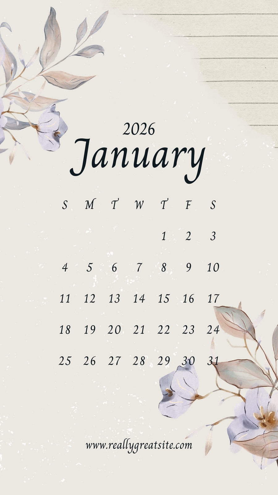 Page 17 Free And Customizable January Templates