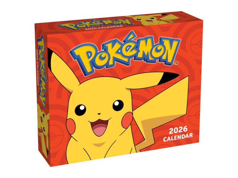 Pok mon 2026 Day to Day Calendar Book Summary U0026 Video Official 