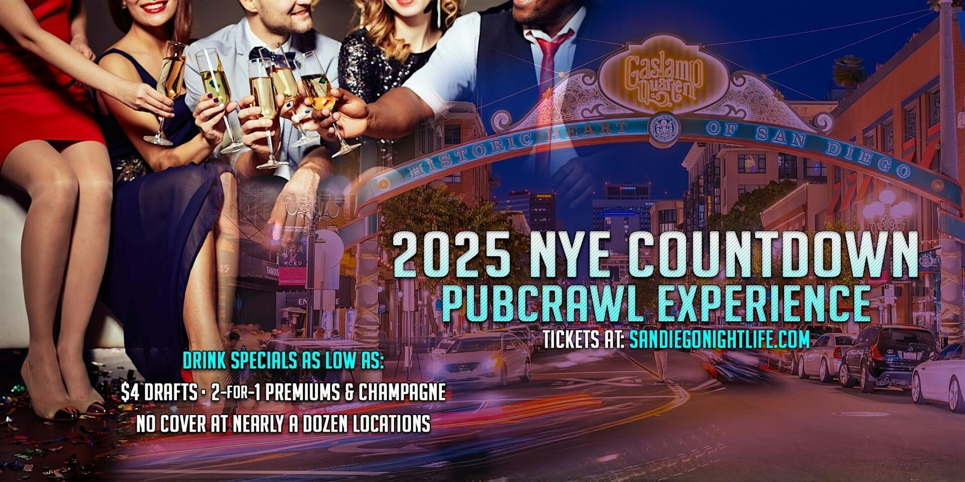 San Diego NYE 2026 Events Concerts Clubs U0026 Parties