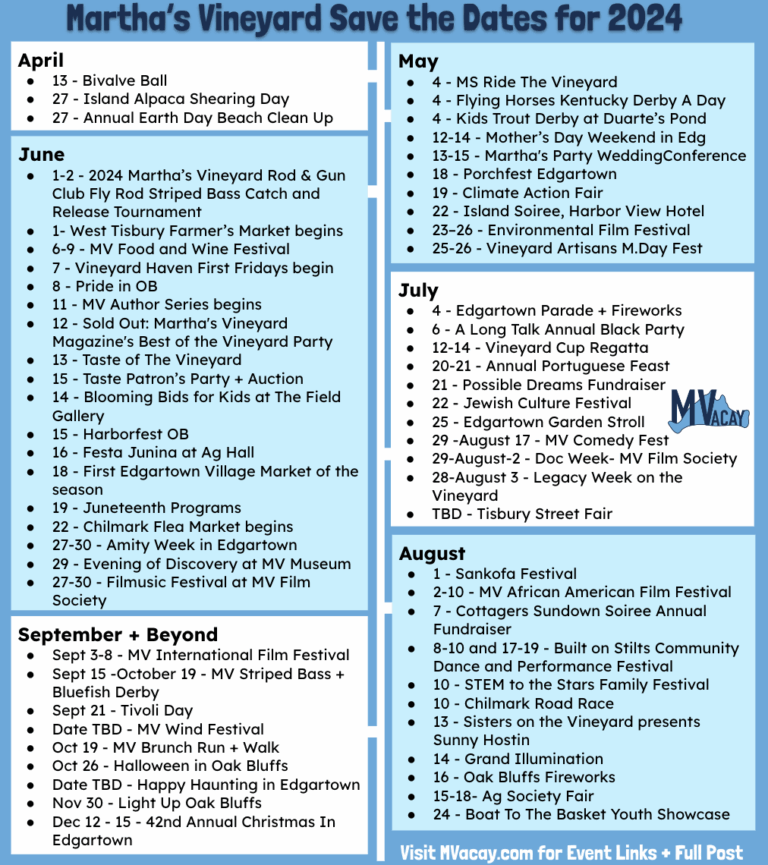  Save The Date MV Big Events 2024 By Lis Bluford
