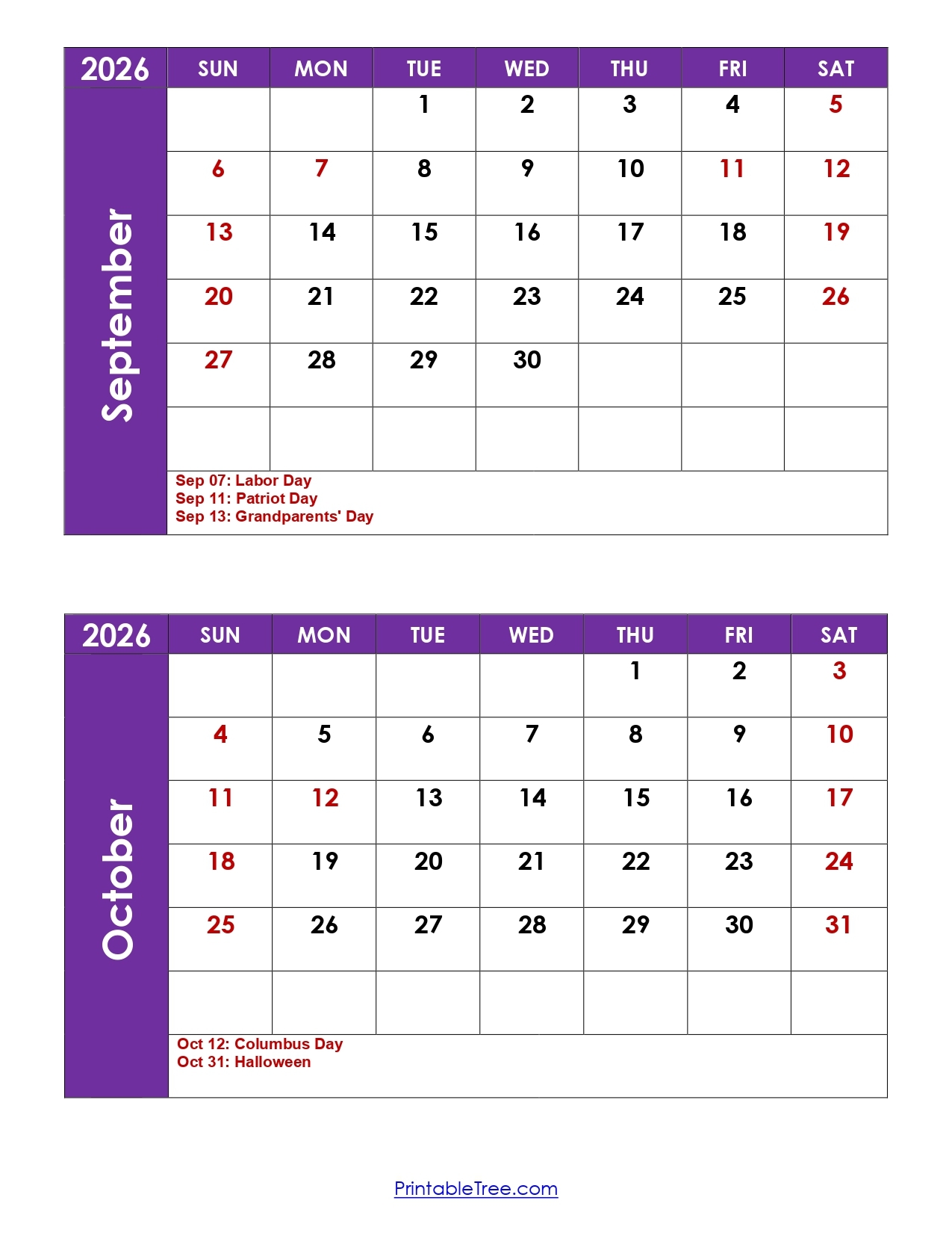 April 2026 Calendar Editable Word