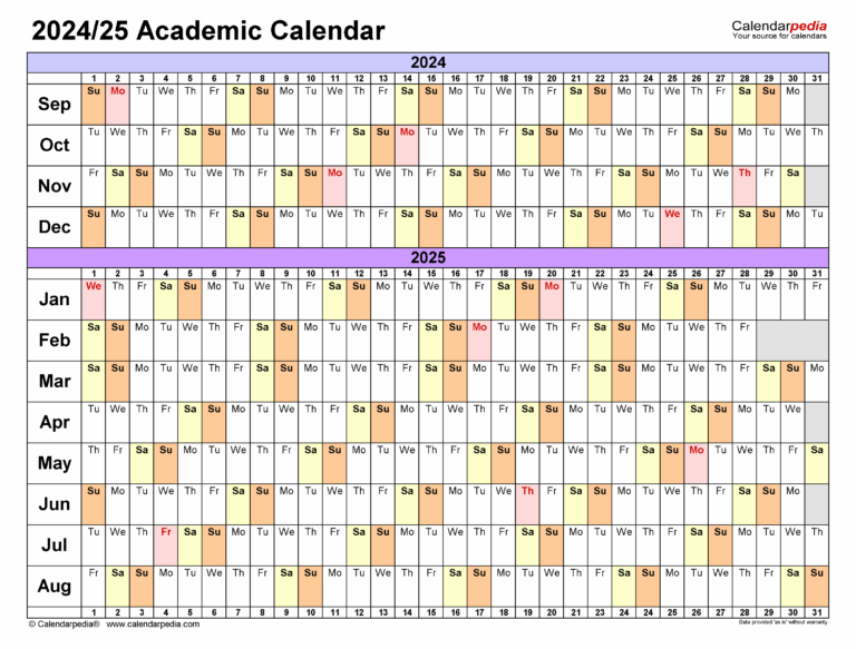 South Dakota State Academic Calendar Modern Precision Paperless Calendar