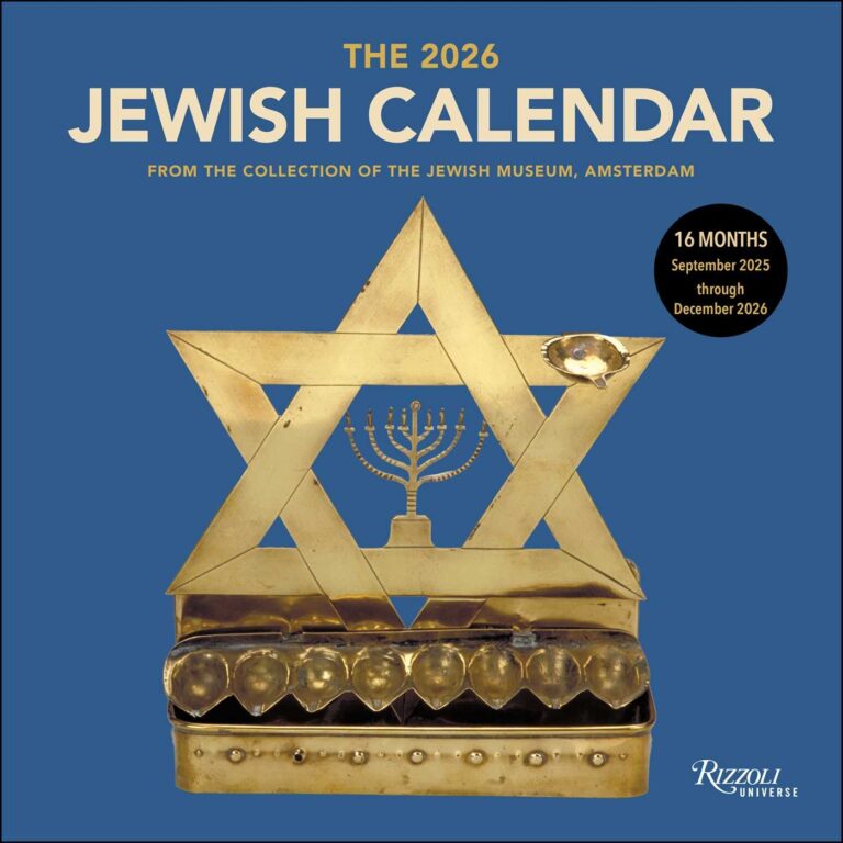 The Jewish Calendar 2025 2026 5786 16 Month Wall Calendar Book Summary U0026 Video Official Publisher Page Simon U0026 Schuster