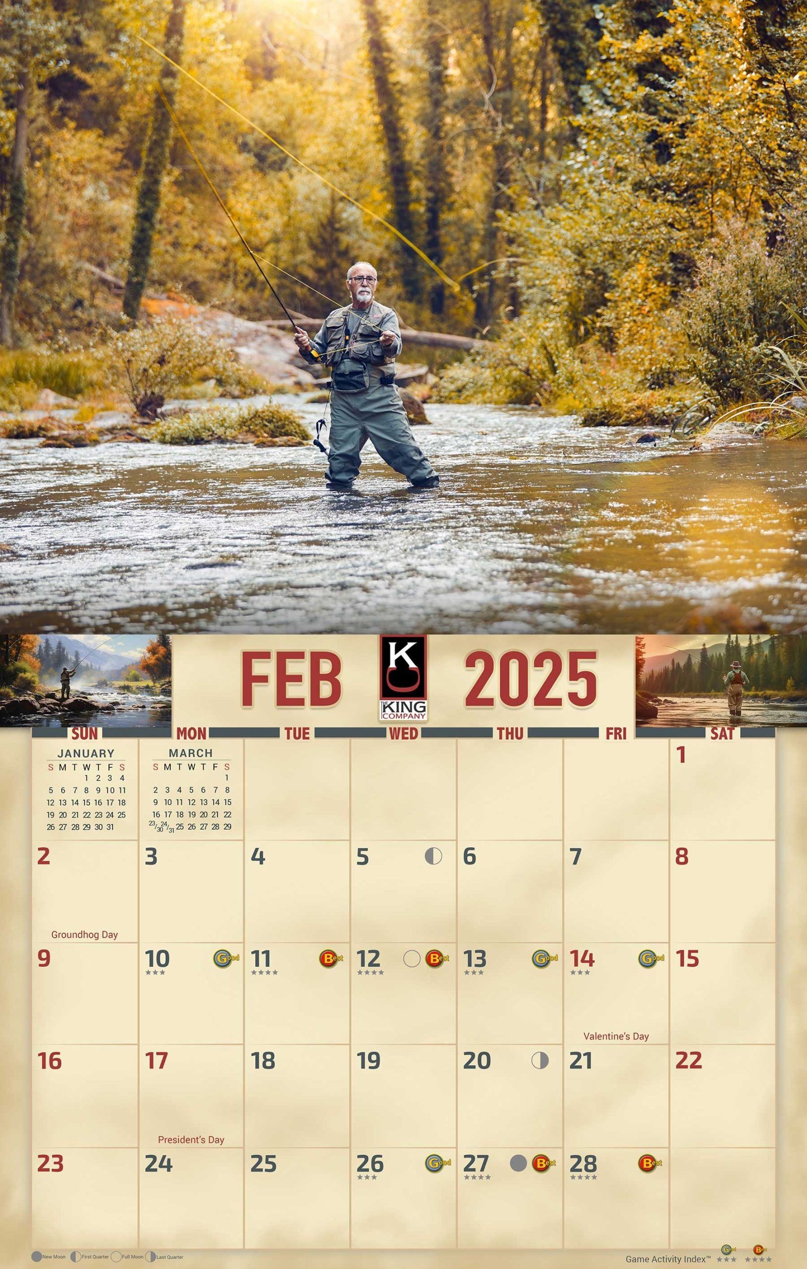 2025 Fly Fishing Wall Calendar Best 2025 Fly Fishing Calendar