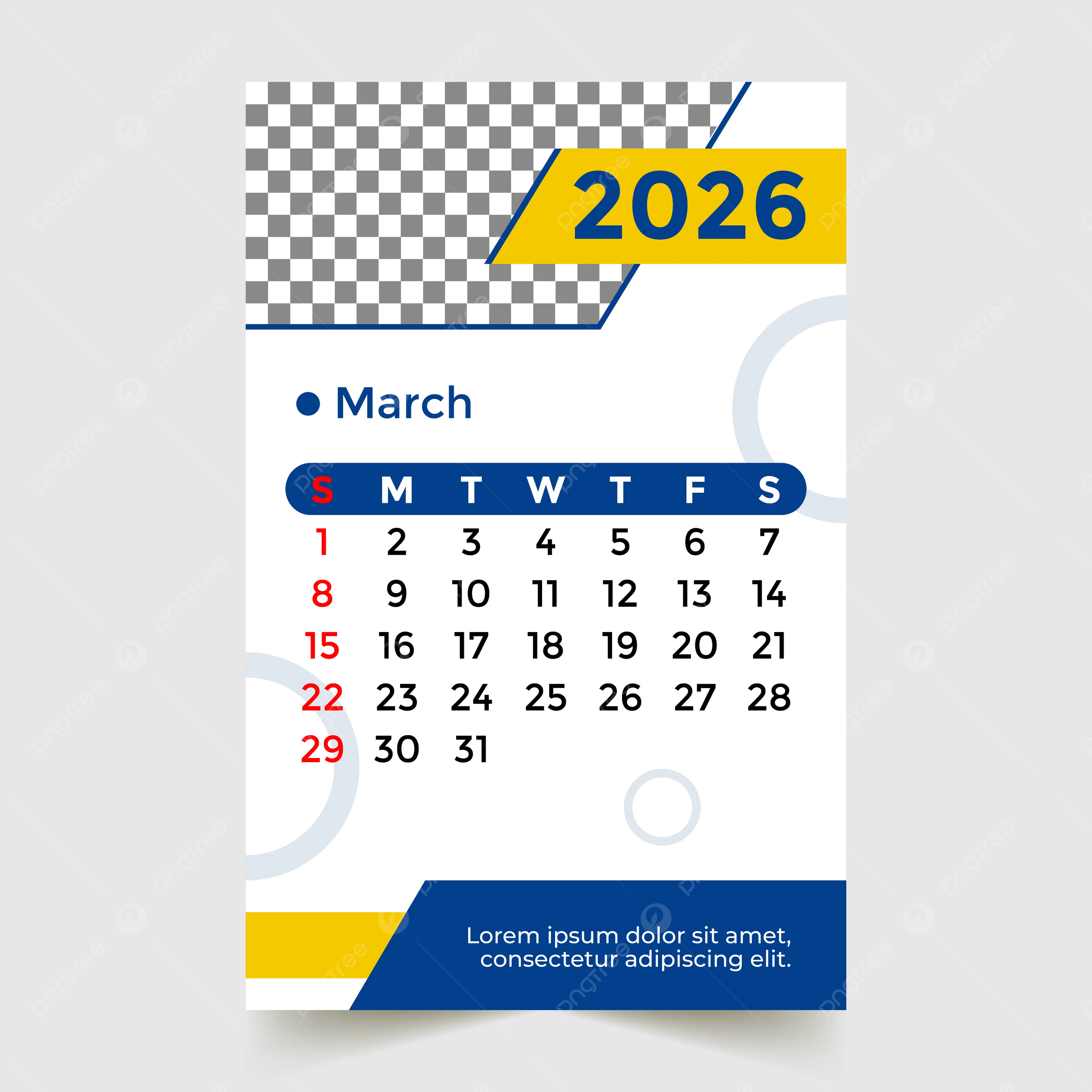 March 2026 Calendar Event