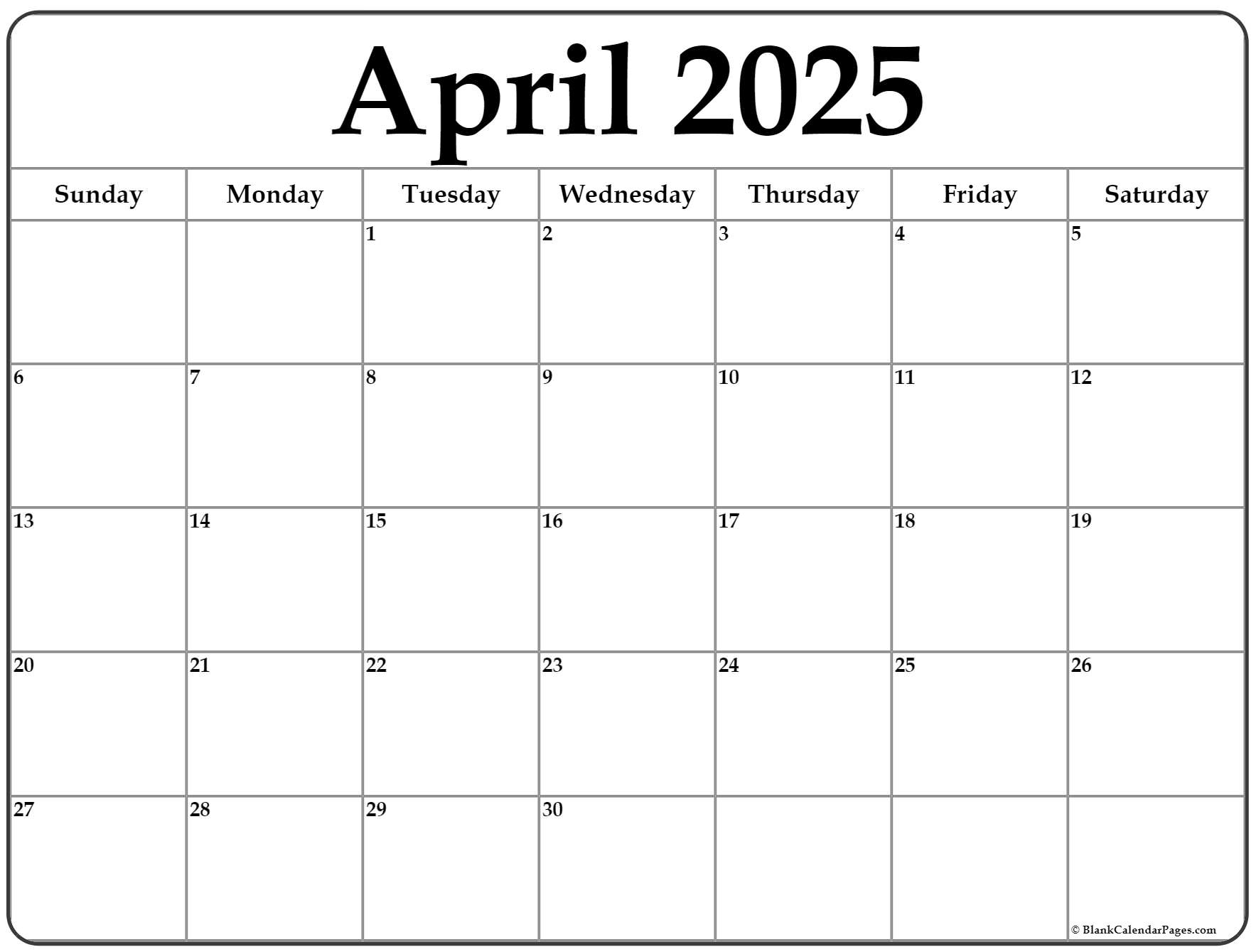 April 2023 Calendar Free Printable Calendars