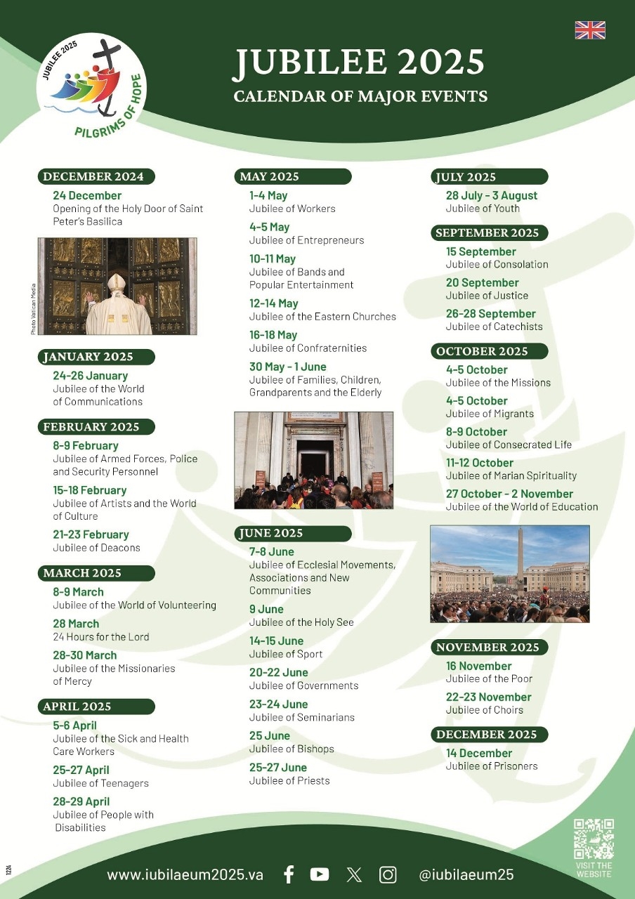 Catholic Calendar June 2025