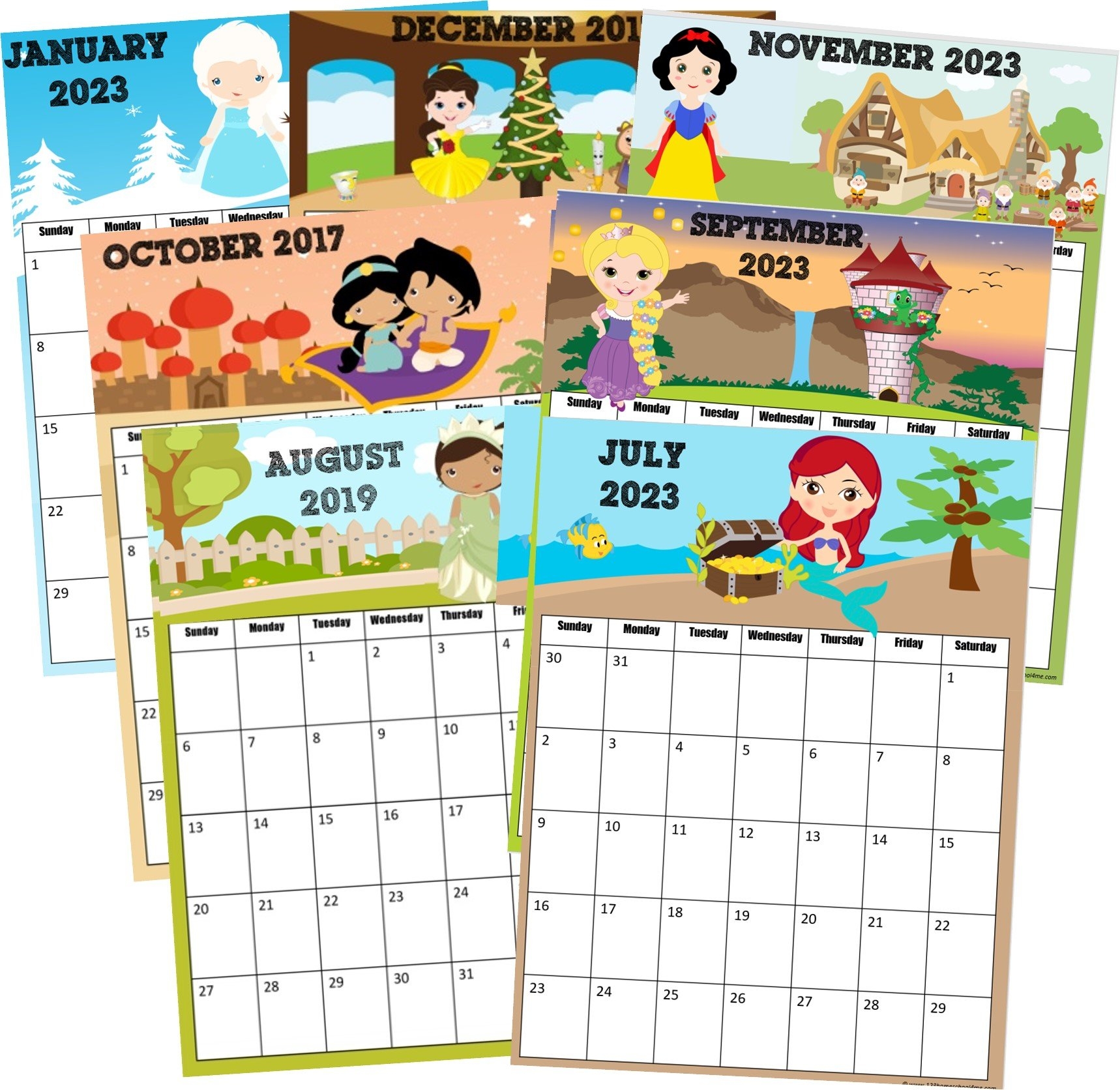 Disney Calendar March 2026