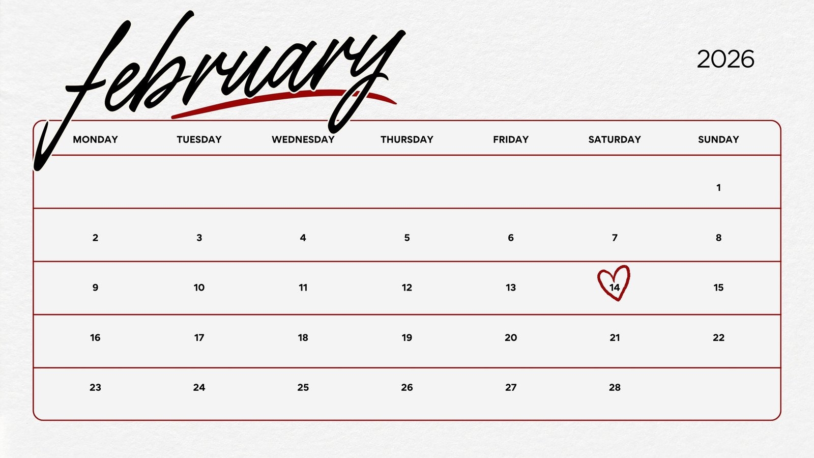 Free To Customize February 2025 Calendar Templates Canva