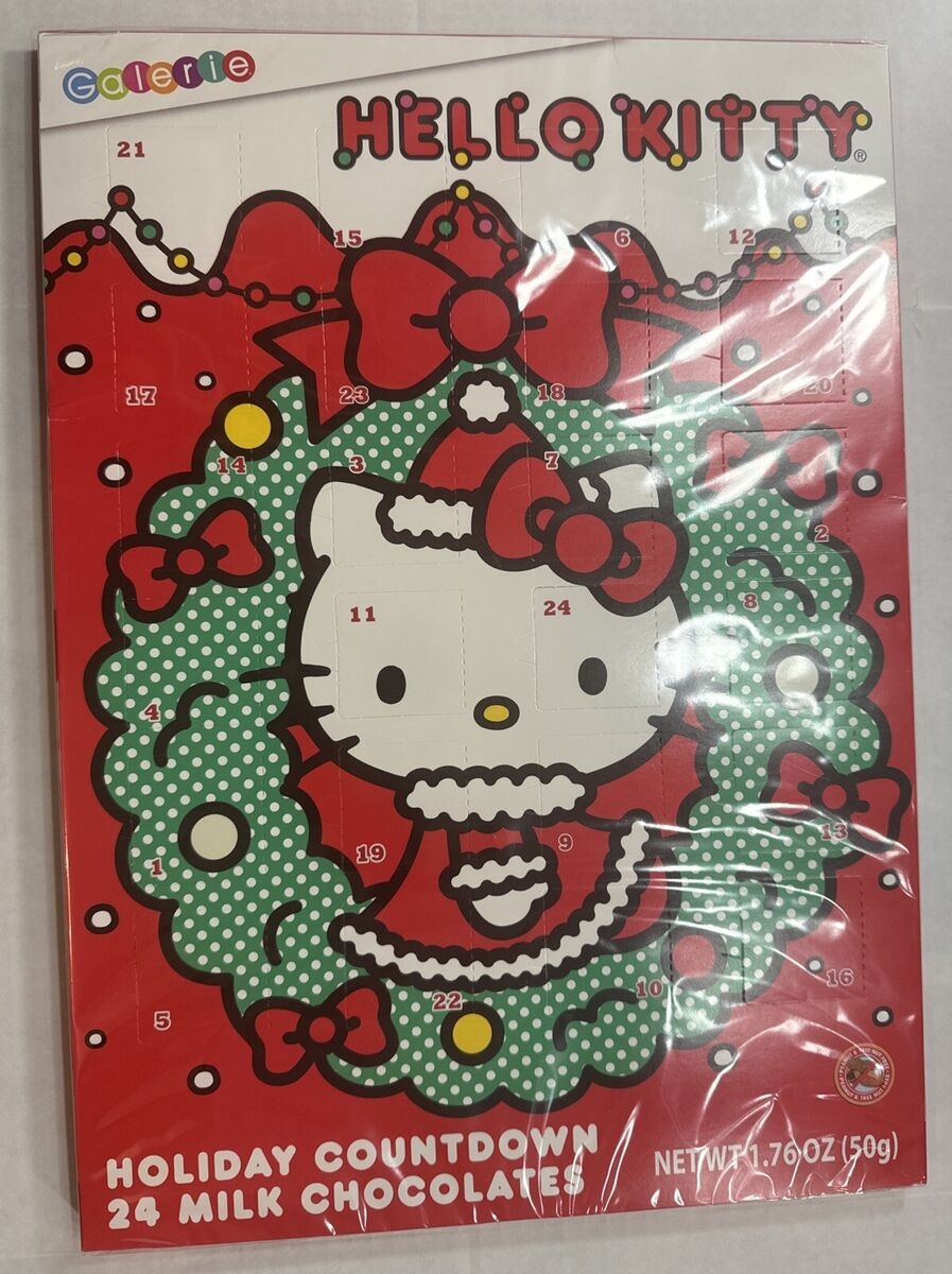 Hello Kitty Christmas Countdown Calendar Holiday Milk Chocolate Exp 08 31 2026 EBay