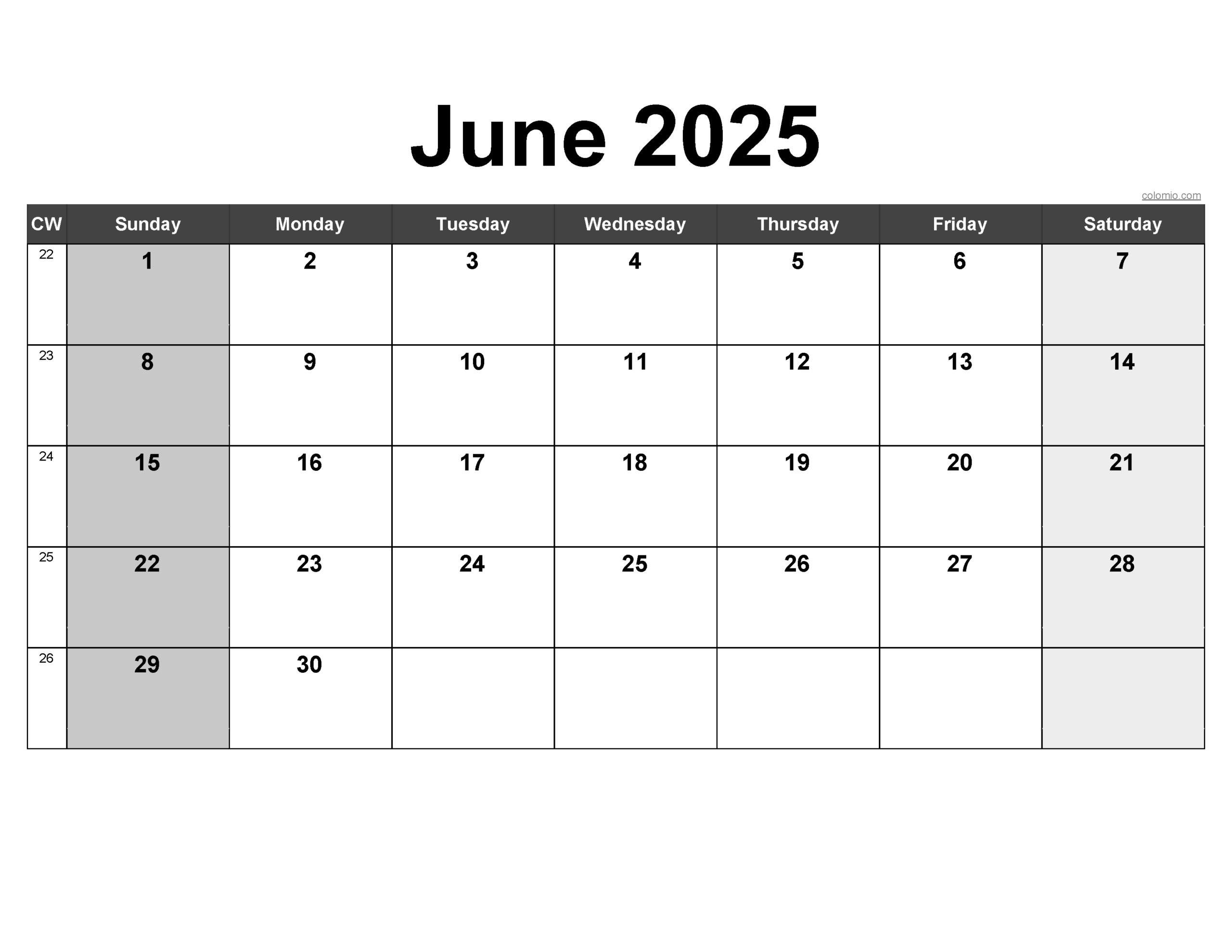 June 14 2025 Calendar