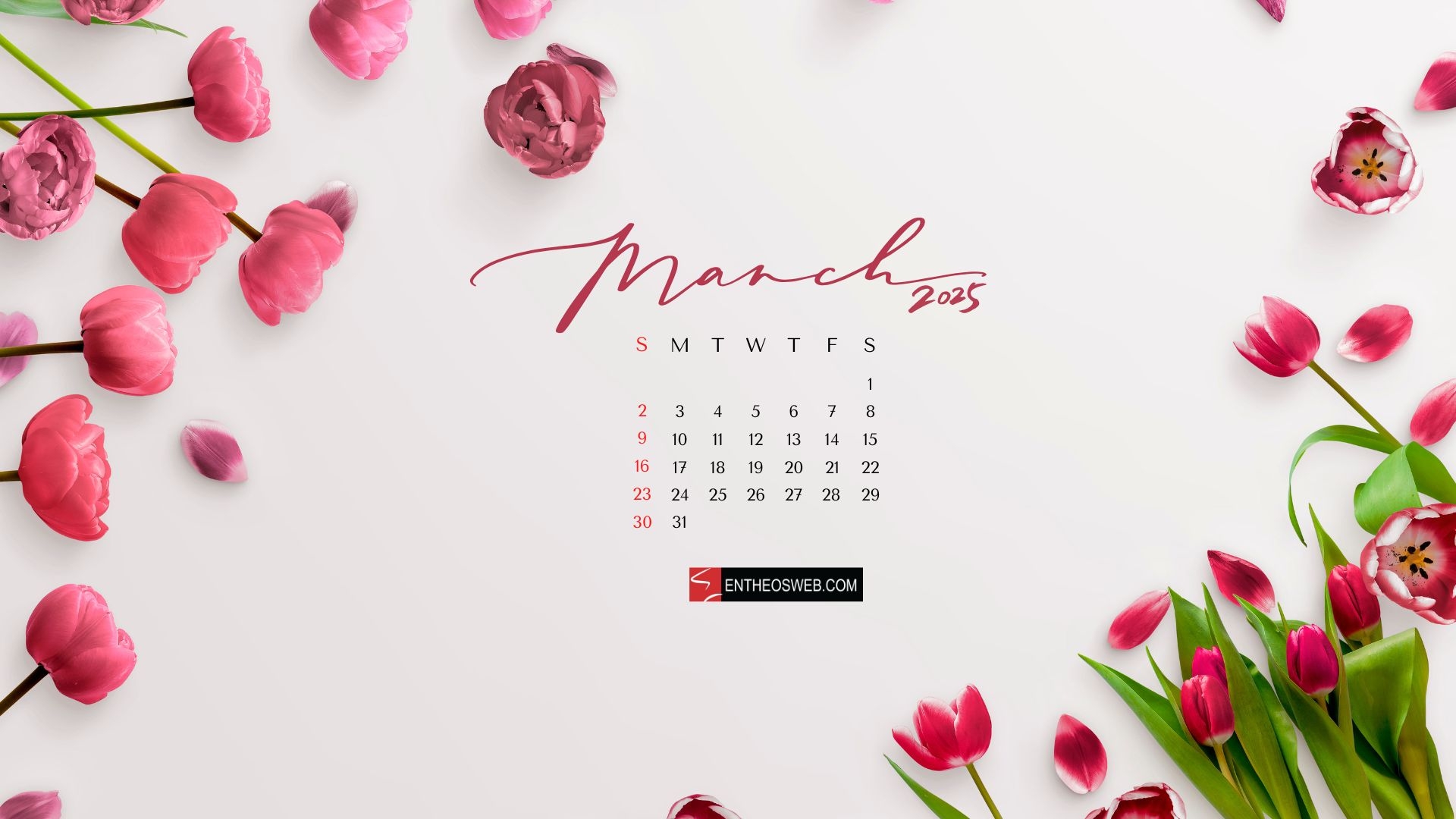 Desktop Wallpaper March 2026 Calendar