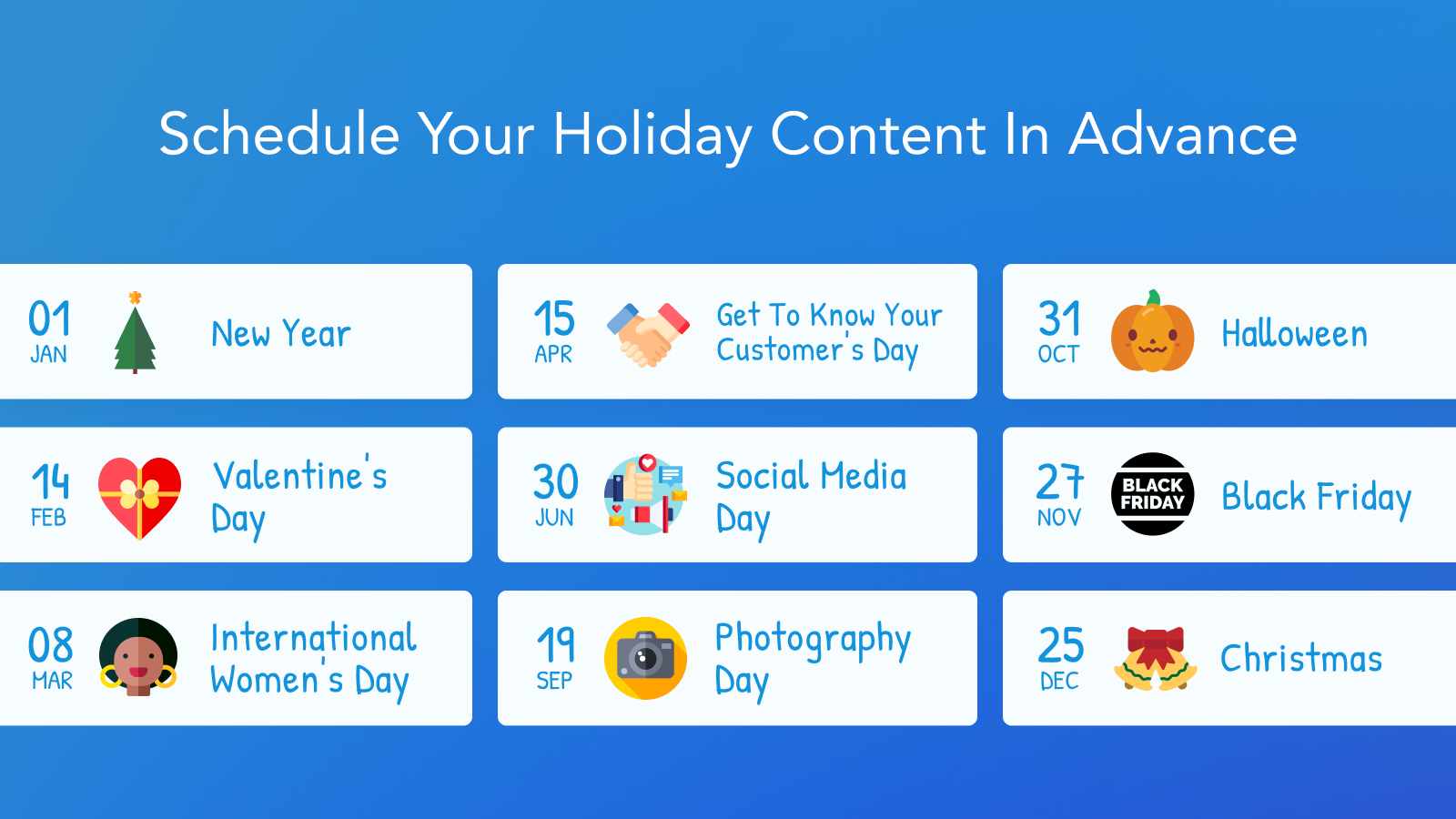 Social Media Calendar 2025 2026 Content Download SmarterQueue Help Center