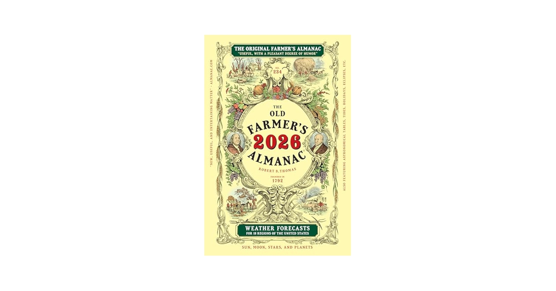 The 2026 Old Farmer s Almanac Book 